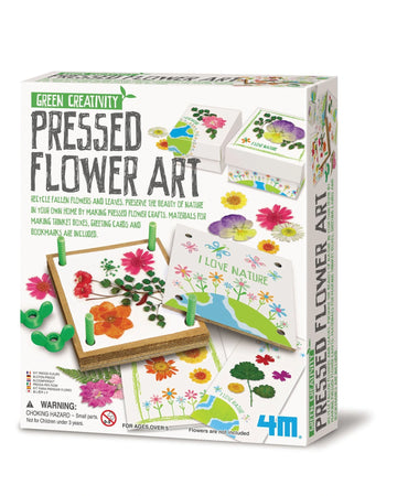 Green Science Pressed Flower Art