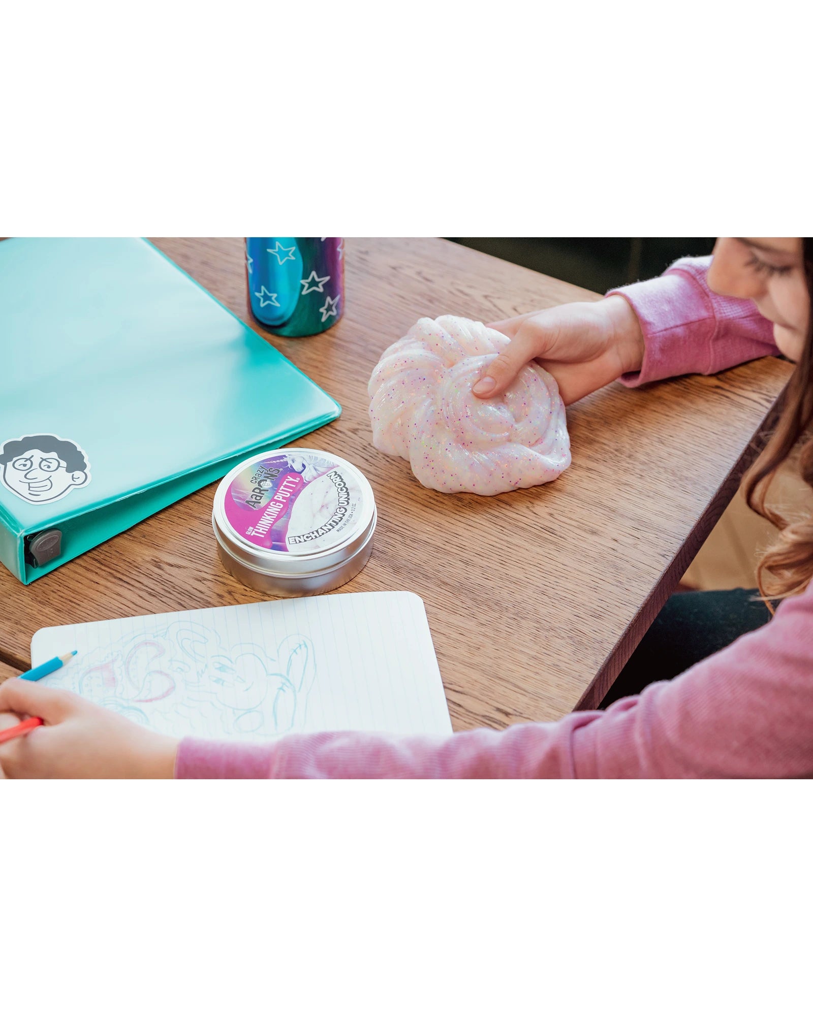 Aarons Putty 4 Inch Glowbrights Enchanting Unicorn