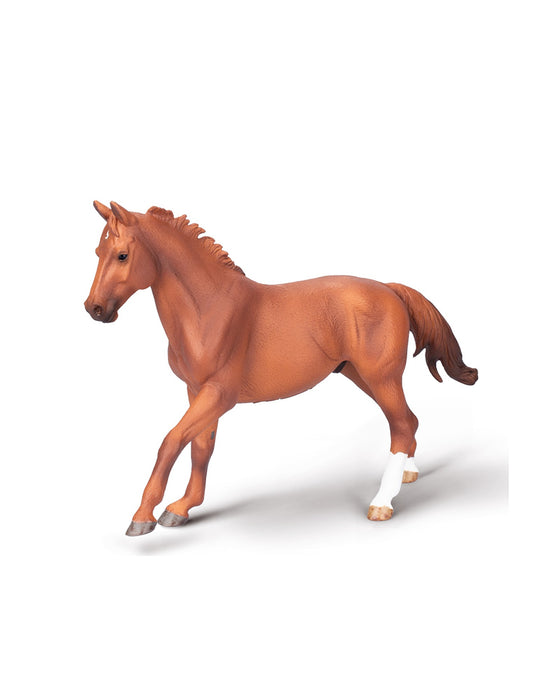 CollectA XL Thoroughbred Stallion Chestnut