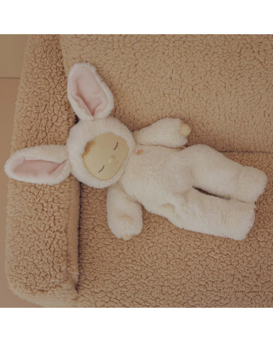 Olli Ella Lullaby Cozy Dinkum Bunny Moppet - Pink