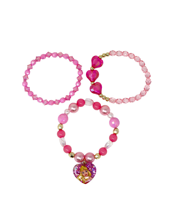 Pink Poppy Disney Princess Aurora Bracelet Set