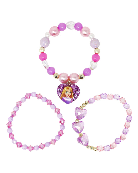 Pink Poppy Disney Princess Rapunzel Bracelet Set