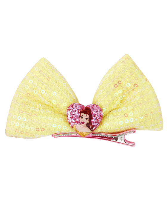 Pink Poppy Disney Princess Belle Hair Clip