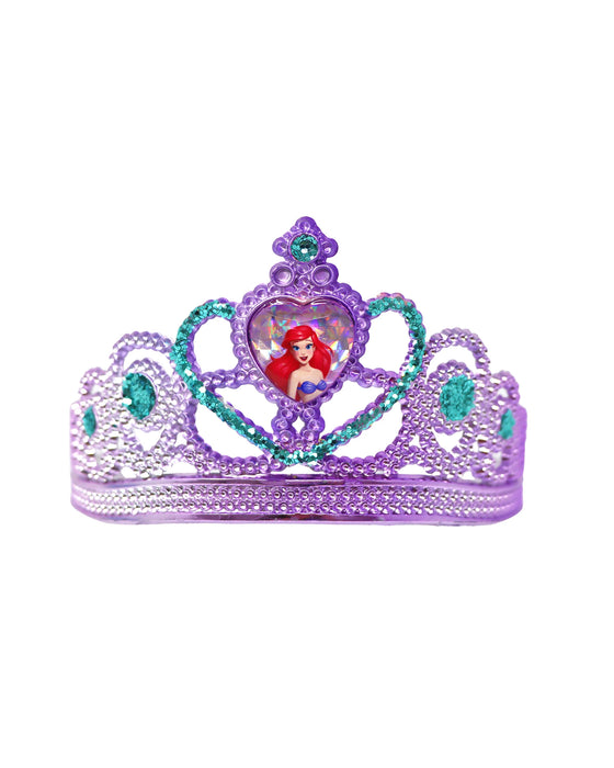 Pink Poppy Disney Princess Ariel Heart Gemstone & Glitter Crown
