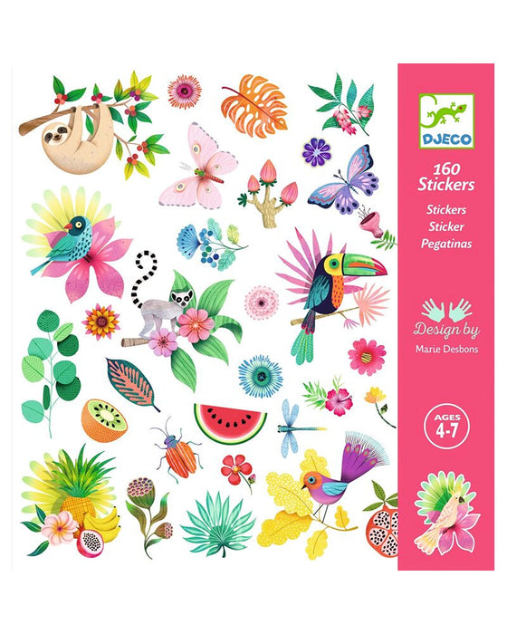 Djeco Stickers Paradise 160