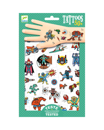 50+ Heroes Vs Villains Tattoos