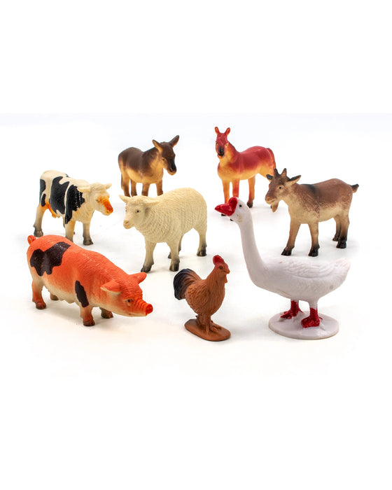 Zoo Crew Farm Animals 8pcs