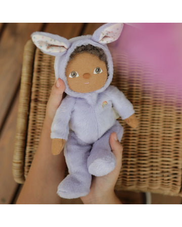 Olli Ella Dinky Dinkum Dolls - Babs Bunny - Purple