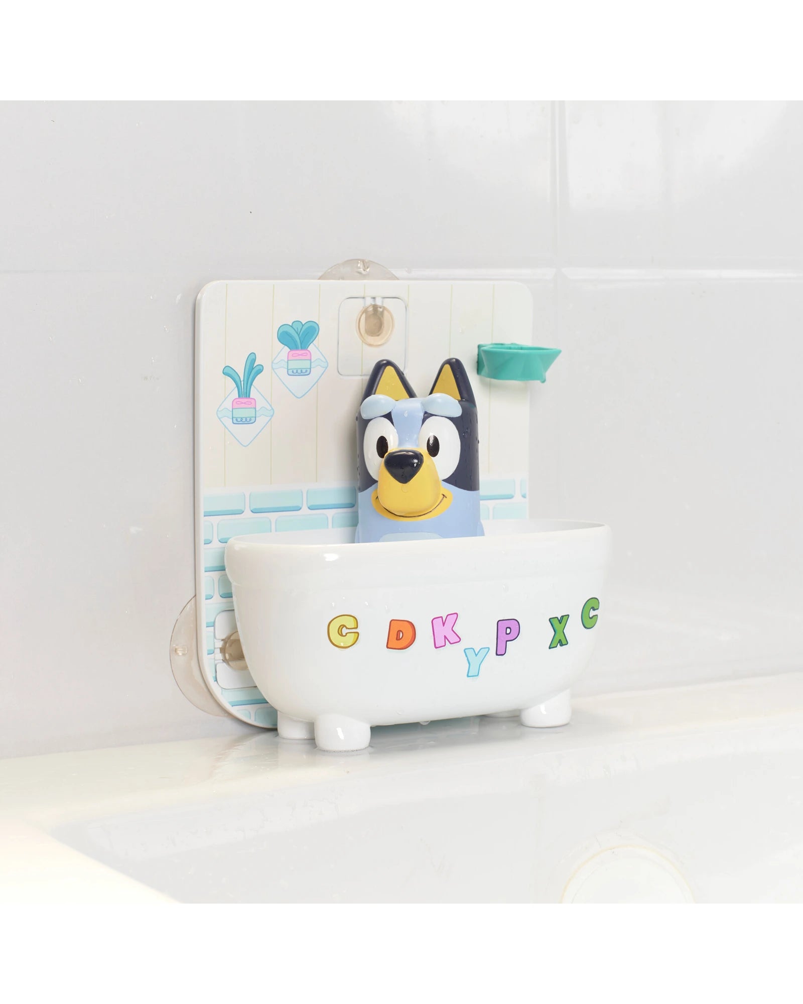 Shower & Scrub Bluey bath toy