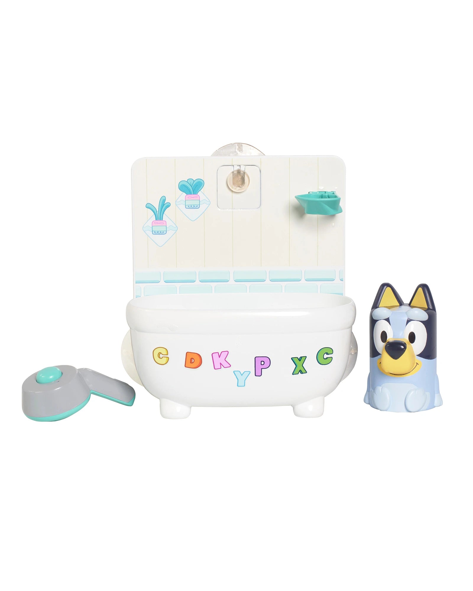 Shower & Scrub Bluey bath toy