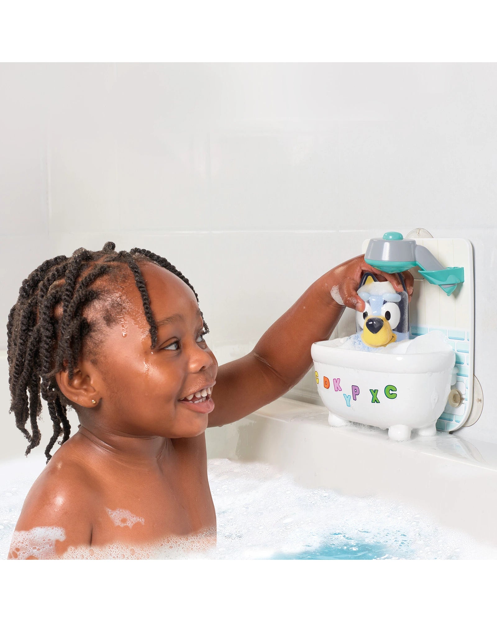 Shower & Scrub Bluey bath toy