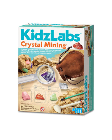4M Kidz Labs Crystal Mining