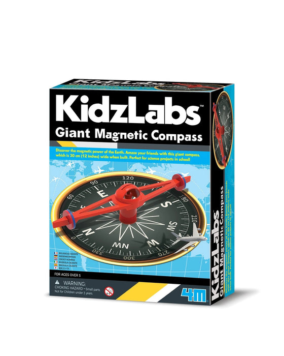 4M KidzLabs Giant Magnetic Compass