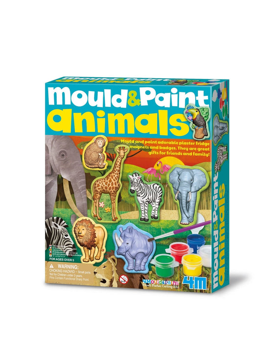 4M Mould Paint Wildlife Animals