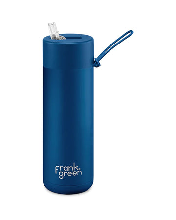 Deep Ocean Reusable Bottle Ultimate Ceramic Straw - 595ml