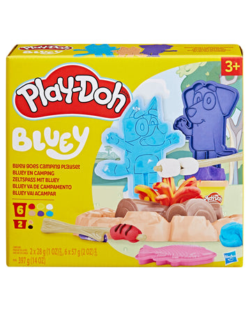 Play-Doh Bluey Goes Camping Playset