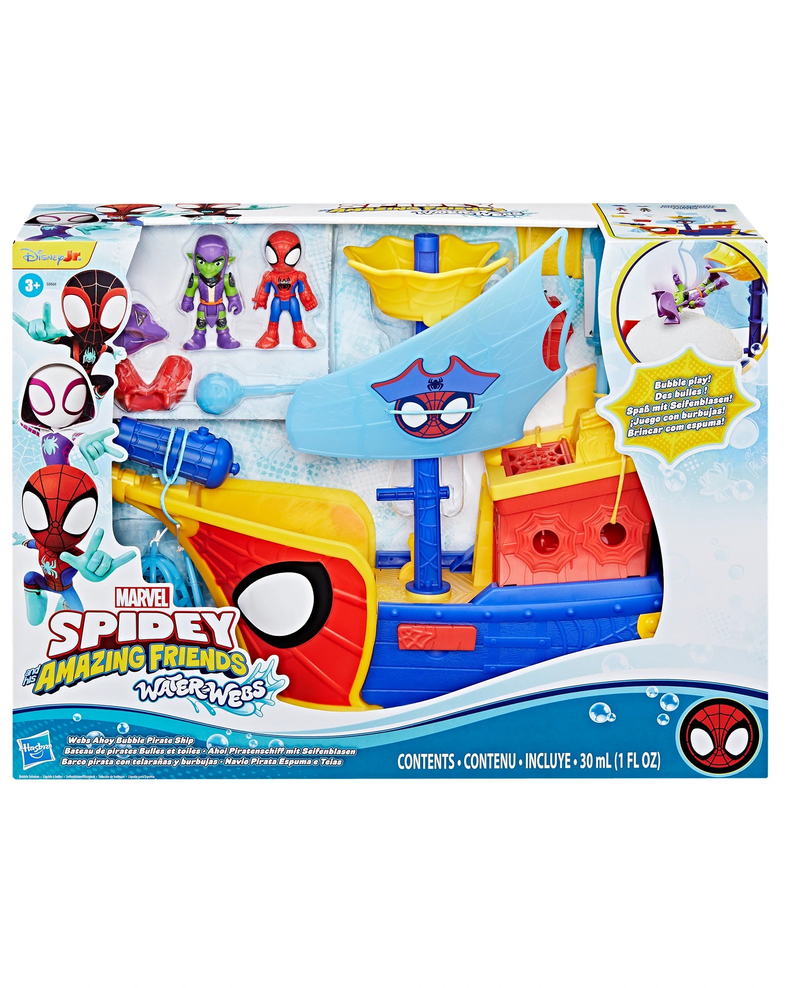 Spidey and Friends Webs Ahoy Bubble Ship