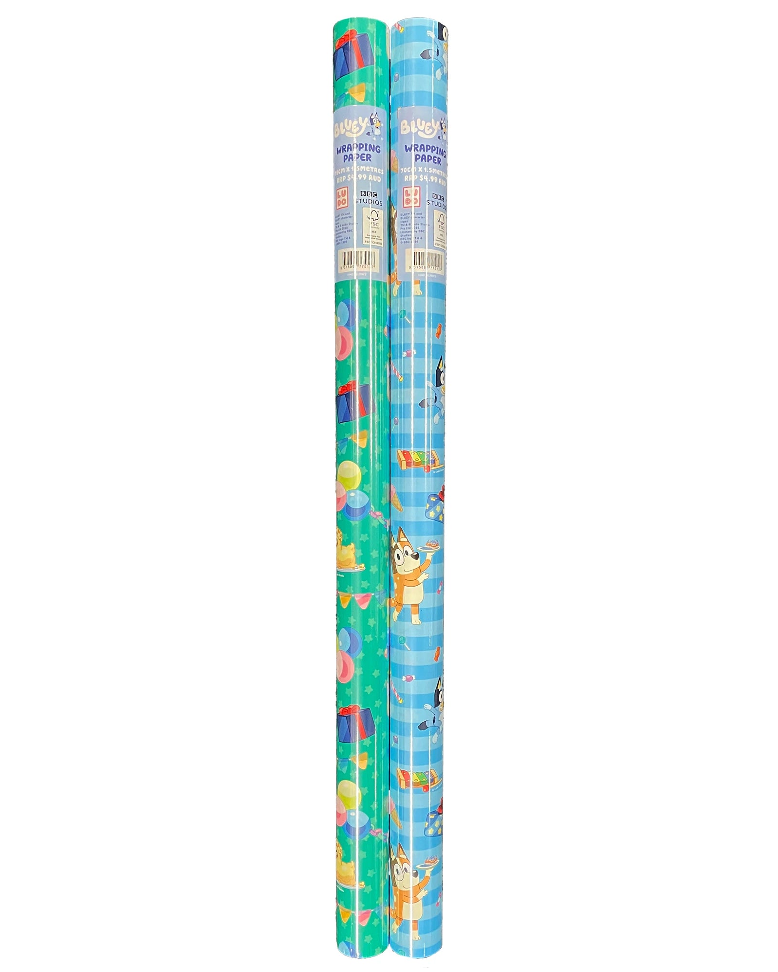 Waterlyn Bluey Roll Wrap V2 - Assorted