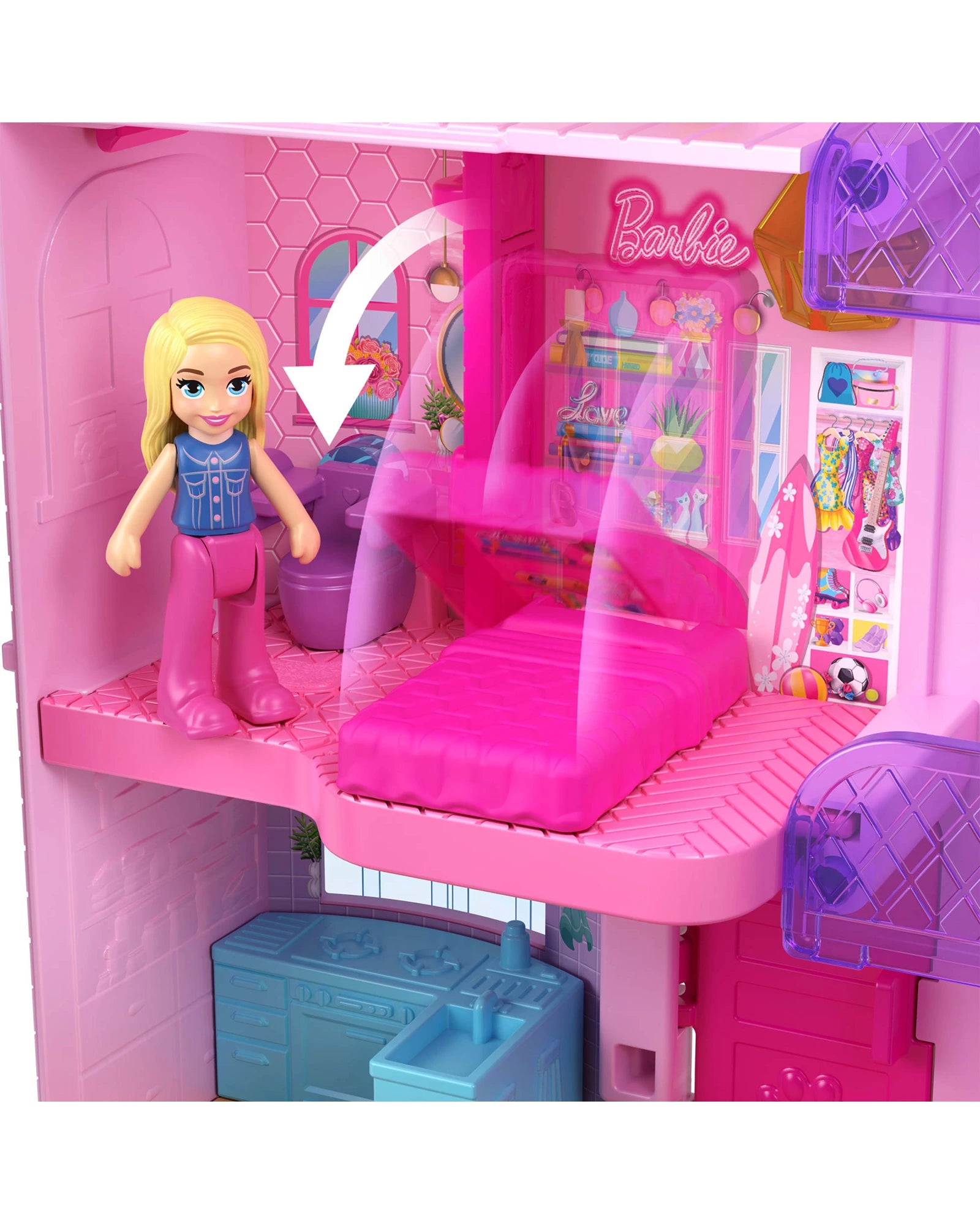 Polly Pocket Barbie Compact