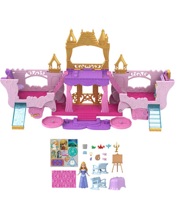 Disney Princess Carriage To Castle Playset