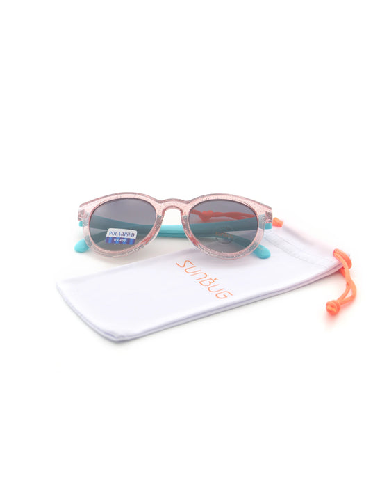 Sunbug Sparkle Pink Phantos Polarised Sunglasses