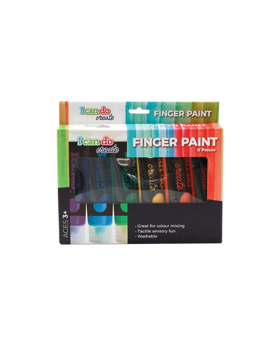 Icando Finger Paint 6pcs