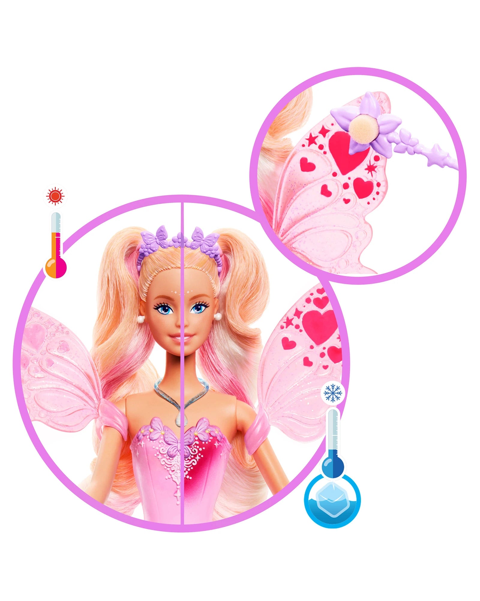 Barbie Fantasia Colour-Change Fairy Doll