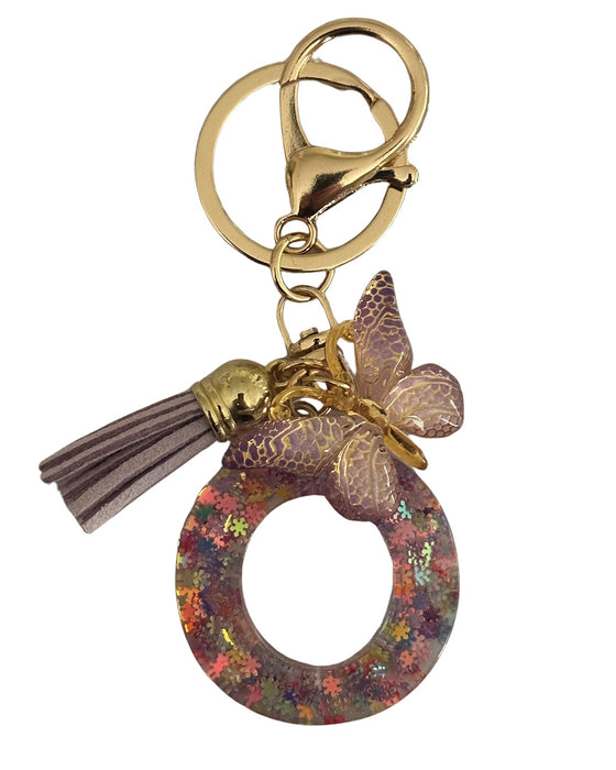 Sparkle Keyring O