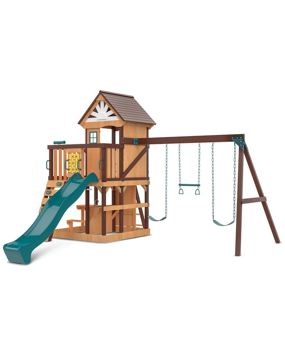 Lifespan Kids Coventry Play Centre Set with 2.2m Green Slide