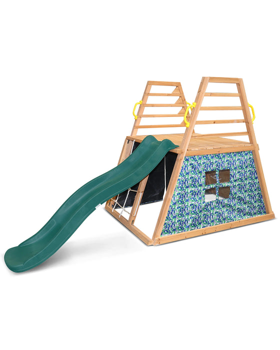 Lifespan Kids Cooper Climbing Frame with 1.8m Green Slide