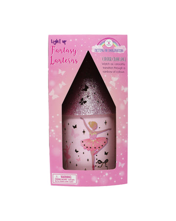 Pink Poppy Ballerina Led Colour Changing Lantern