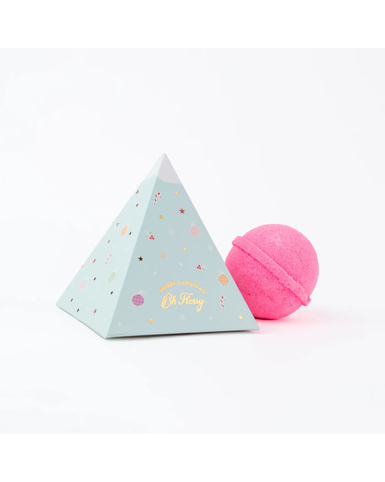 Oh Flossy Christmas Tree Bath Bomb
