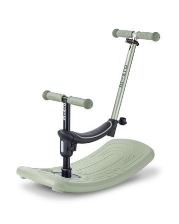 Micro Mini Deluxe 6-in-1 Rock & Go LED Scooter - Olive Sage
