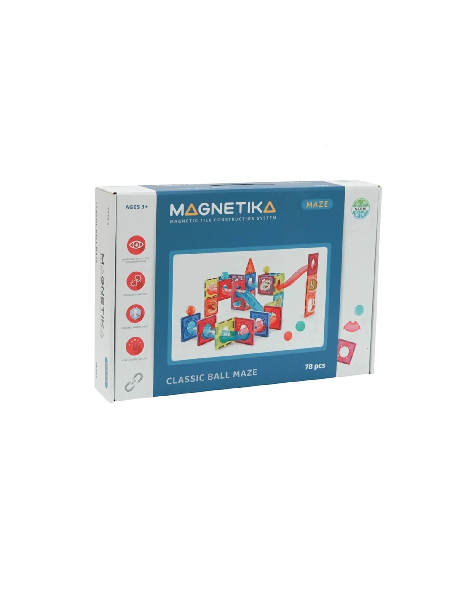 Classic Ball Maze 78pcs – Kidstuff