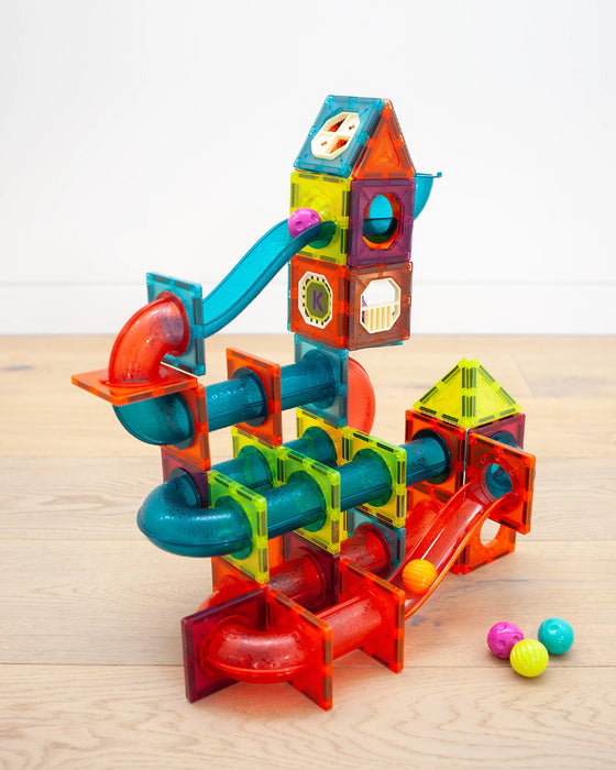 Magnetika Mega Marble Maze 145 Piece Set