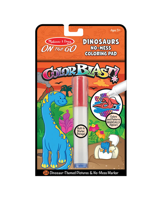 Melissa Doug On The Go Color Blast Dinosaurs