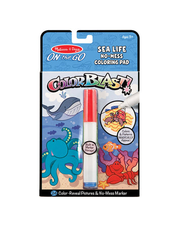 Melissa Doug On The Go Color Blast Sea Life