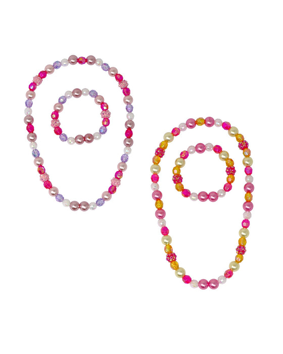 Pink Poppy Butterfly Friends Necklace / Bracelet Set - Assorted