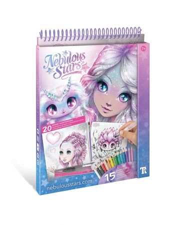 Nebulous Stars Watercoloring Book Set