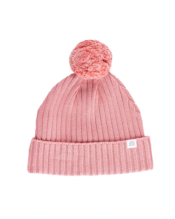 Kynd Baby Chunky Rib Knit Beanie - Cameo