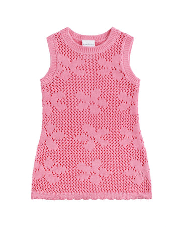 Kynd Baby Crochet Dress Strawberry - Size 1