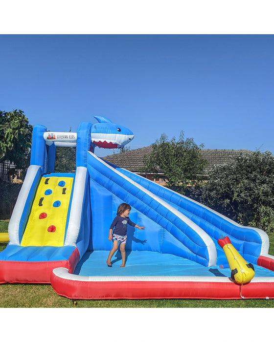 Lifespan Kids Sharky Slide and Splash Inflatable