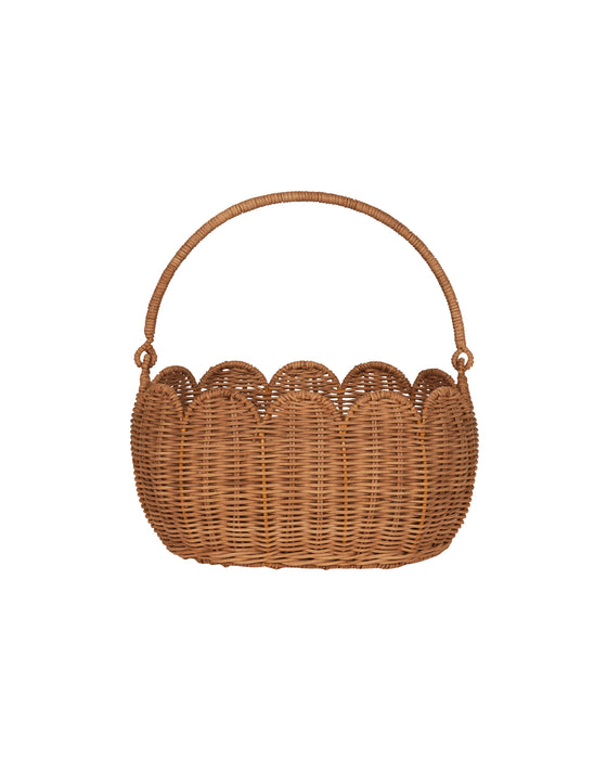 Olli Ella Petal Basket - Natural