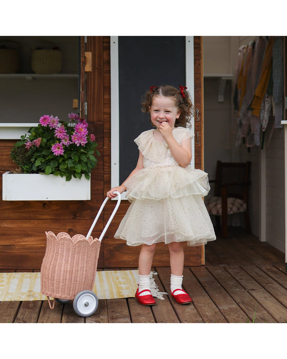 Olli Ella Petal Luggy - Seashell Pink