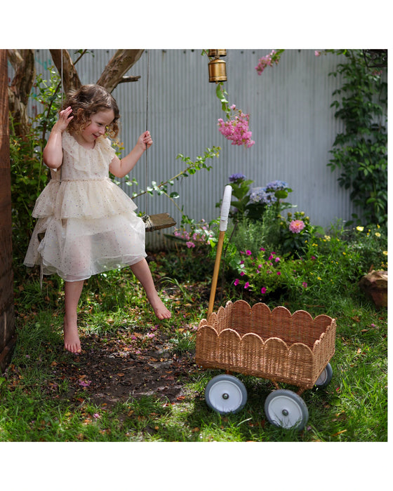 Olli Ella Petal Wonder Wagon - Natural