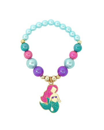 Pink Poppy Bracelet Shimmering Mermaid