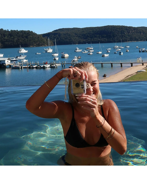 Sunnylife Underwater Camera Glitter Gold