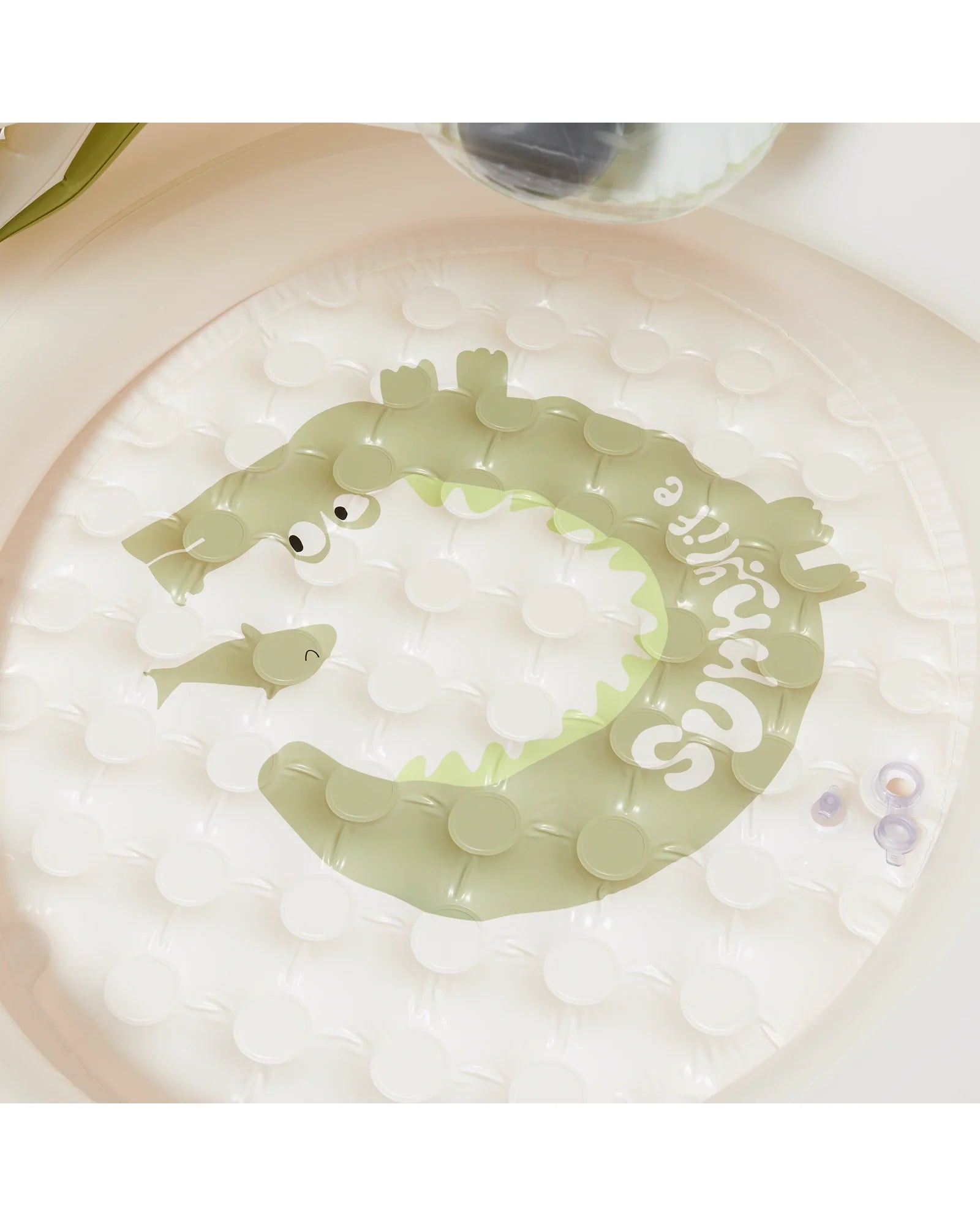 Sunnylife Kids Inflatable Pool Cookie the Croc Khaki