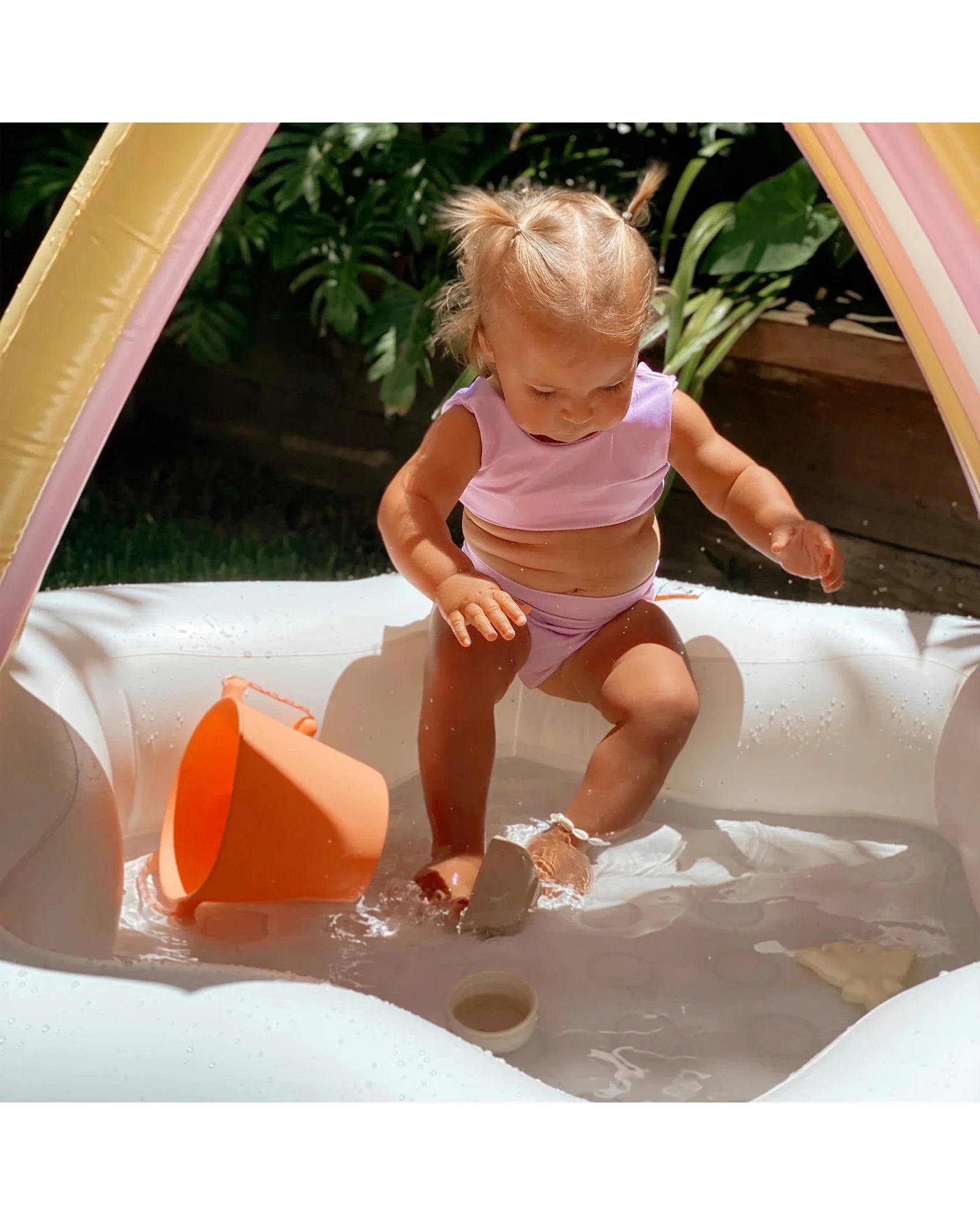 Sunnylife Kids Inflatable Pool Princess Swan Multi – Kidstuff