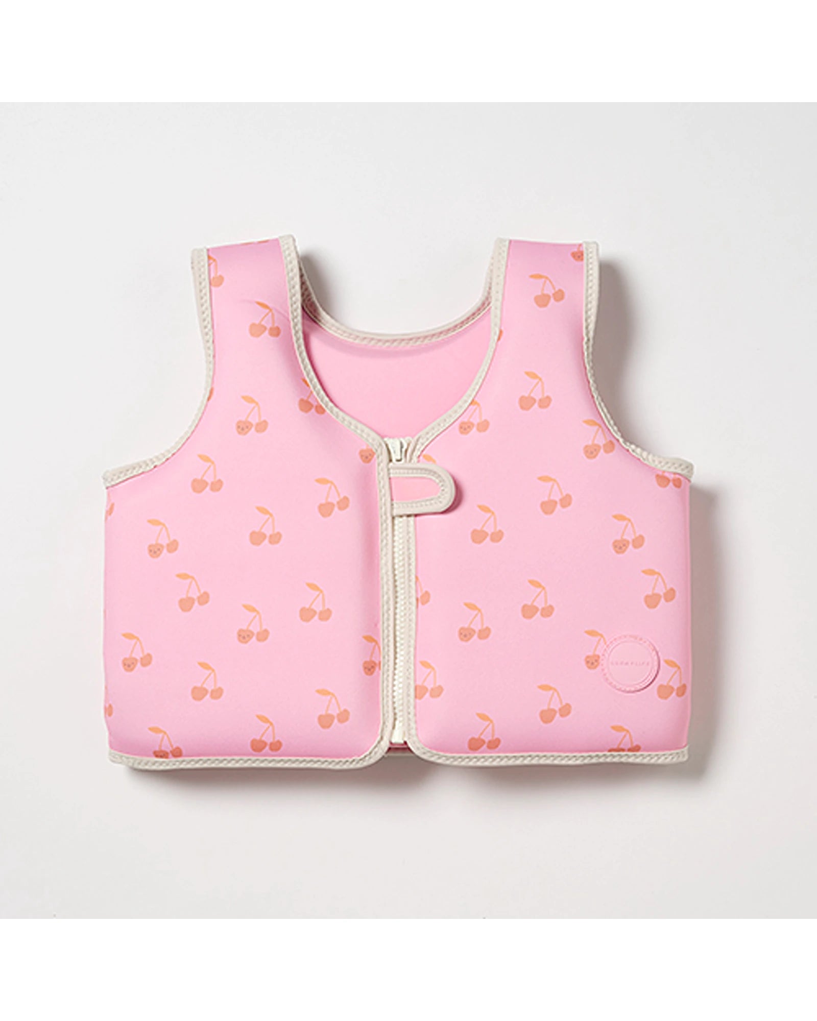 Sunnylife Kids Swim Vest 3-6 Cotton Candy Cherry